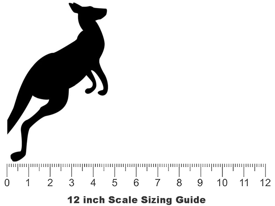 Furious Feet Animal Vinyl Film Pattern Size 12 inch Scale~Rwraps Furious Feet Animal Sizing Chart~2