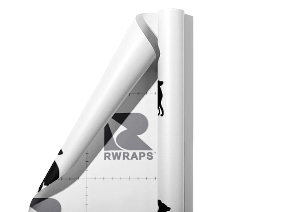 Furious Feet Animal Wrap Film Sheets~Rwraps Series 914 Furious Feet Animal Scrolled Sheet~3