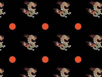 Furious Firebreathers Fantasy Vinyl Wrap Pattern~Rwraps Series 914 Digitally Printed Vinyl Wrap~0