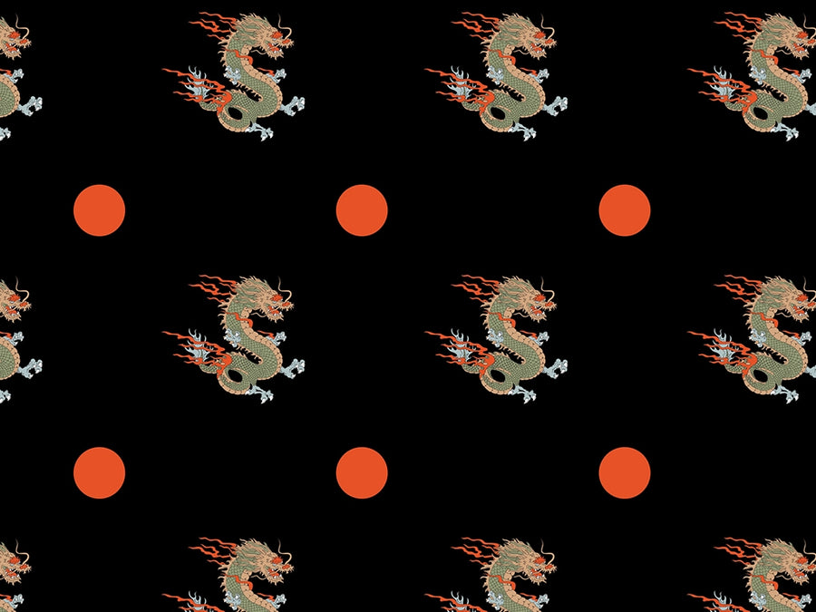 Furious Firebreathers Fantasy Vinyl Wrap Pattern~Rwraps Series 914 Digitally Printed Vinyl Wrap~0