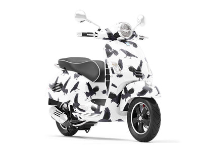 Furious Flight Birds Vespa Scooter Wrap Film