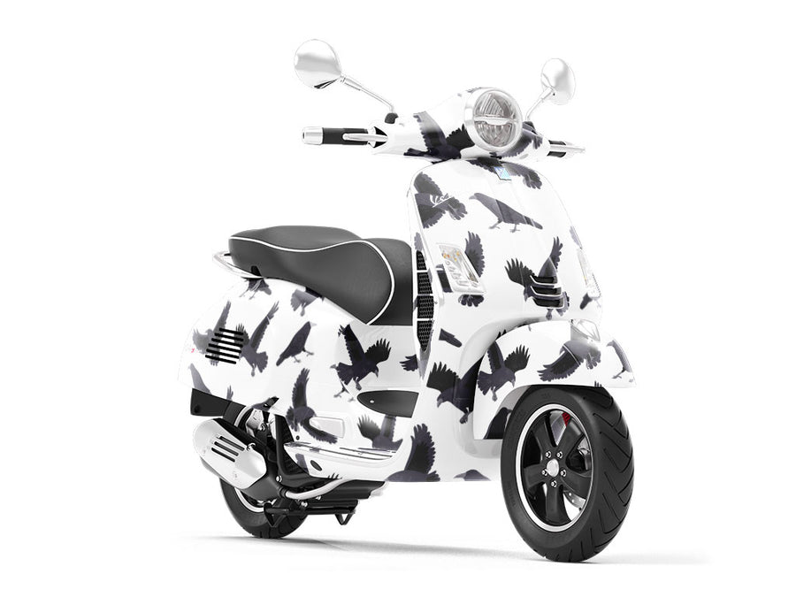 Furious Flight Birds Vespa Scooter Wrap Film
