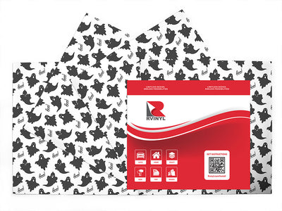 furious phantoms halloween Craft Vinyl Sheet Pack