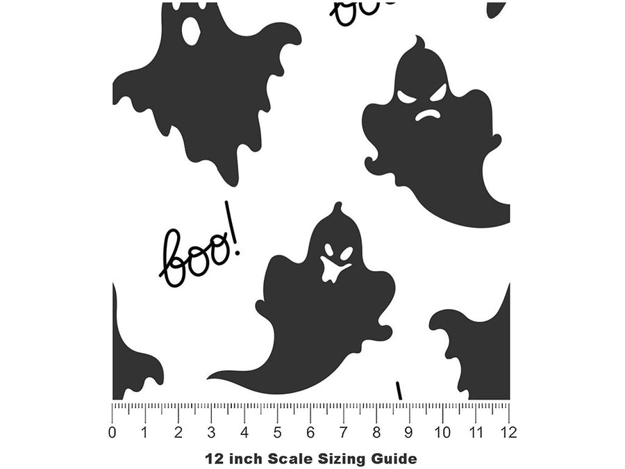 Furious Phantoms Halloween Vinyl Film Pattern Size 12 inch Scale~Rwraps Furious Phantoms Halloween Sizing Chart~2