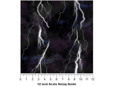 Furious Zeus Sky Vinyl Film Pattern Size 12 inch Scale~Rwraps Furious Zeus Sky Sizing Chart~2