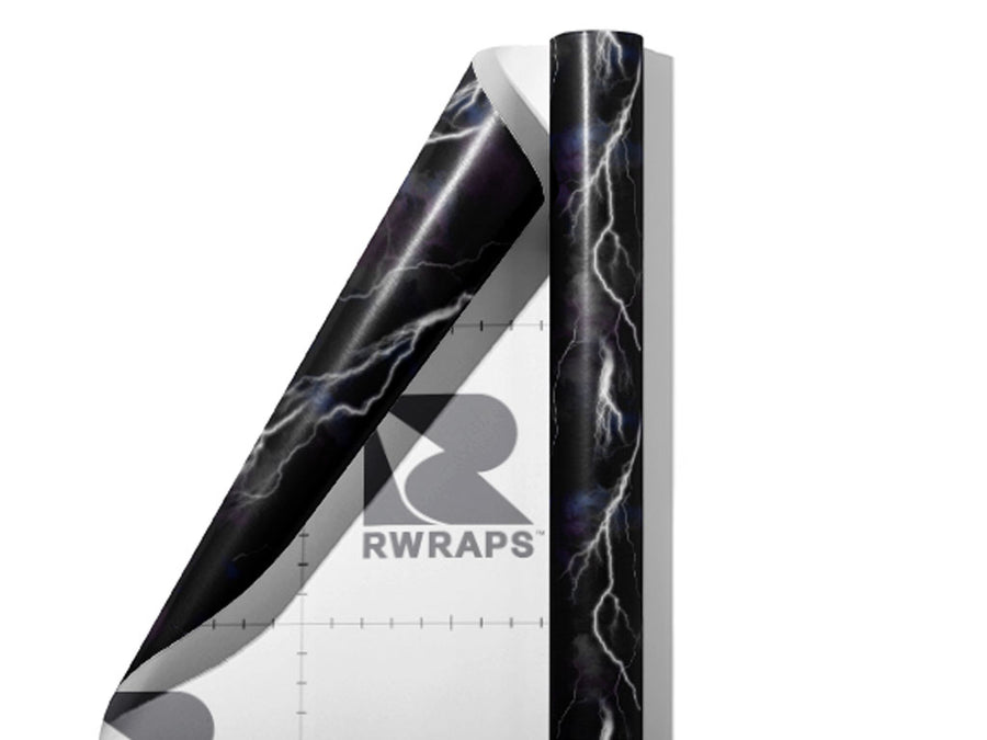 Furious Zeus Sky Wrap Film Sheets~Rwraps Series 914 Furious Zeus Sky Scrolled Sheet~3