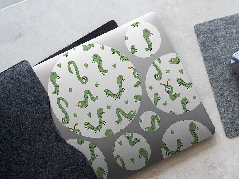 fuzzy feeling bug DIY Laptop Stickers