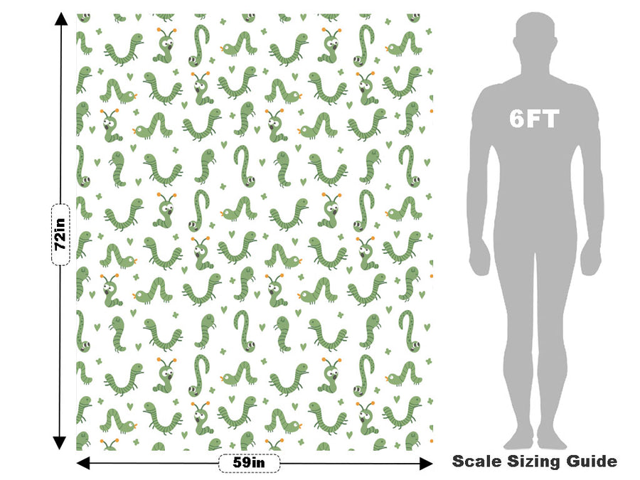 Fuzzy Feeling Bug Vehicle Wrap Scale~Rwraps Series 914 Fuzzy Feeling Bug Measurements~1