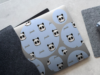fuzzy pixels animal DIY Laptop Stickers