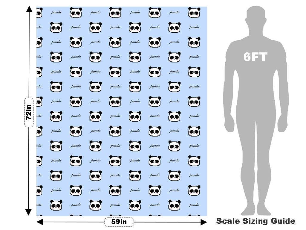Rwraps™ Fuzzy Pixels Pandas Vinyl Wrap | Animal Print Car Wrap