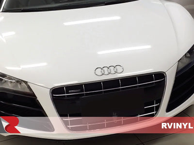 3M 2080 Series Gloss White Front Close Up Wrap