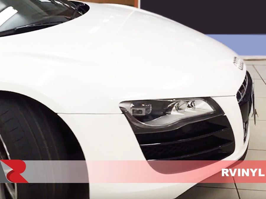 3M 1080 Series Gloss White Close Up Side Wrap