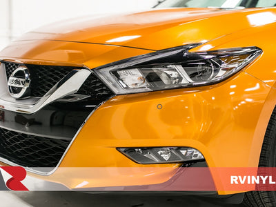 3M 2080 Series Gloss Liquid Copper Headlight Close up Wrap