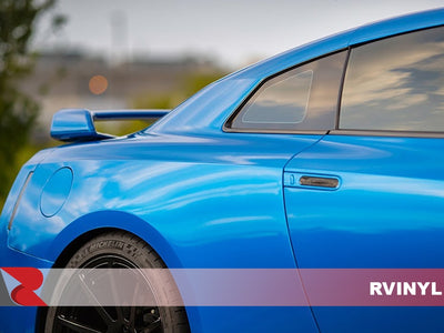 3M™ 2080 Series - Gloss Blue Fire Rear Door Wrap