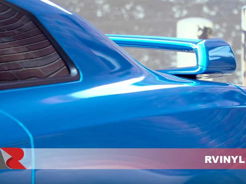 3M™ 2080 Series - Gloss Blue Fire DIY Rwrap