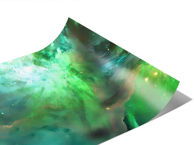 Galactic Green Science Fiction Vinyl Wraps~Rwraps Series 914 Digitally Printed Vinyl Wrap~0
