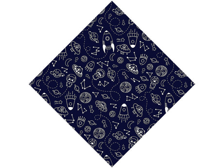 Galactic Quest Science Fiction Vinyl Wrap Pattern