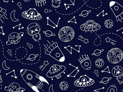 Galactic Quest Science Fiction Vinyl Wrap Pattern~Rwraps Series 914 Digitally Printed Vinyl Wrap~0