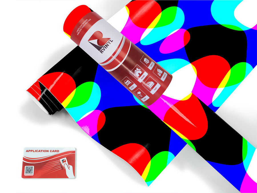 galactic terror retro Craft Vinyl Roll