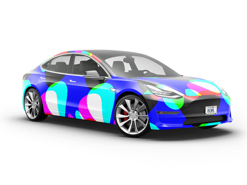 Galactic Terror Retro Vehicle Vinyl Wrap