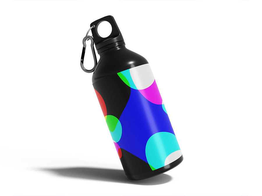 galactic terror retro Water Bottle DIY Stickers