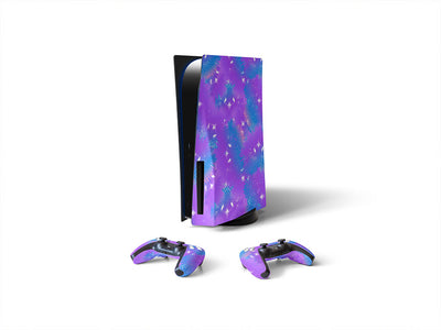 galactic views tie dye Sony PS5 DIY Skin
