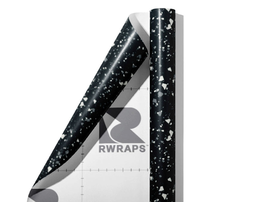 Galassia  Terrazzo Wrap Film Sheets~Rwraps Series 914 Galassia  Terrazzo Scrolled Sheet~3