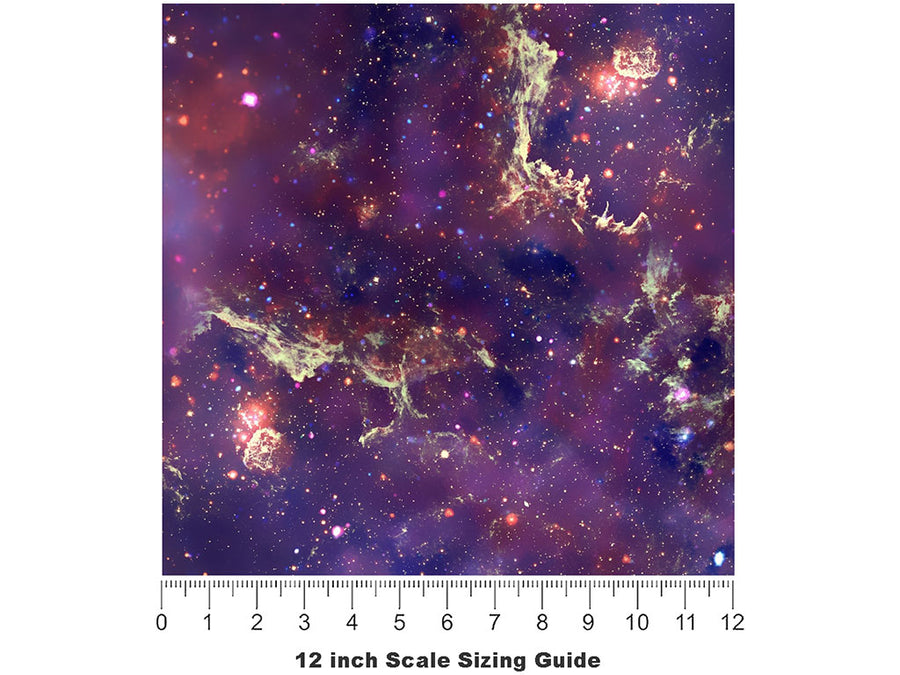 Galaxy Lord Science Fiction Vinyl Film Pattern Size 12 inch Scale~Rwraps Galaxy Lord Science Fiction Sizing Chart~2