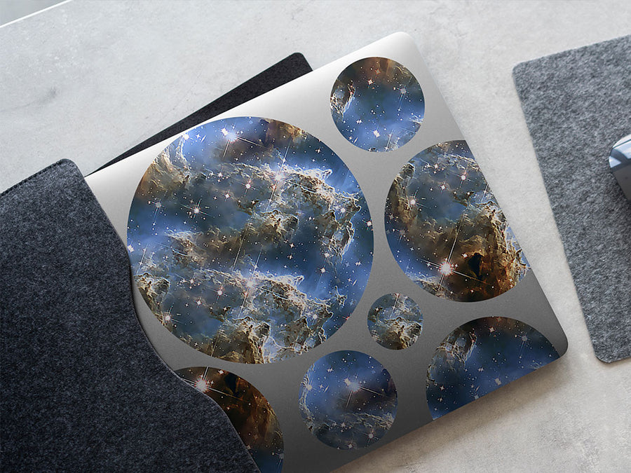 galaxy sky science fiction DIY Laptop Stickers