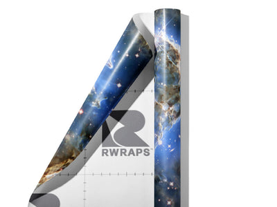 Galaxy Sky Science Fiction Wrap Film Sheets~Rwraps Series 914 Galaxy Sky Science Fiction Scrolled Sheet~3