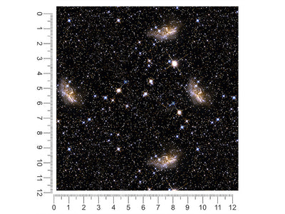 galaxy storm science fiction 1ft x 1ft Craft Sheets