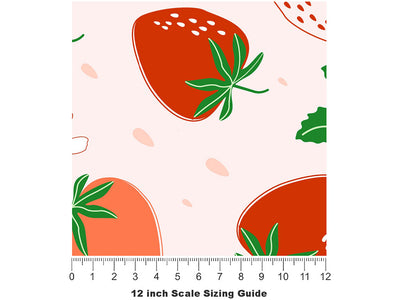 Galletta Longing Fruit Vinyl Film Pattern Size 12 inch Scale~Rwraps Galletta Longing Fruit Sizing Chart~2