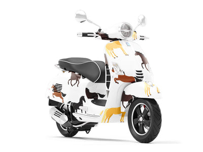 Gallop Ahead Animal Vespa Scooter Wrap Film