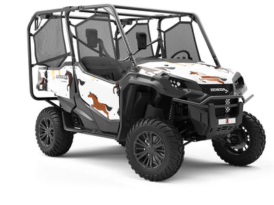 Gallop Ahead Animal Utility Vehicle Vinyl Wrap