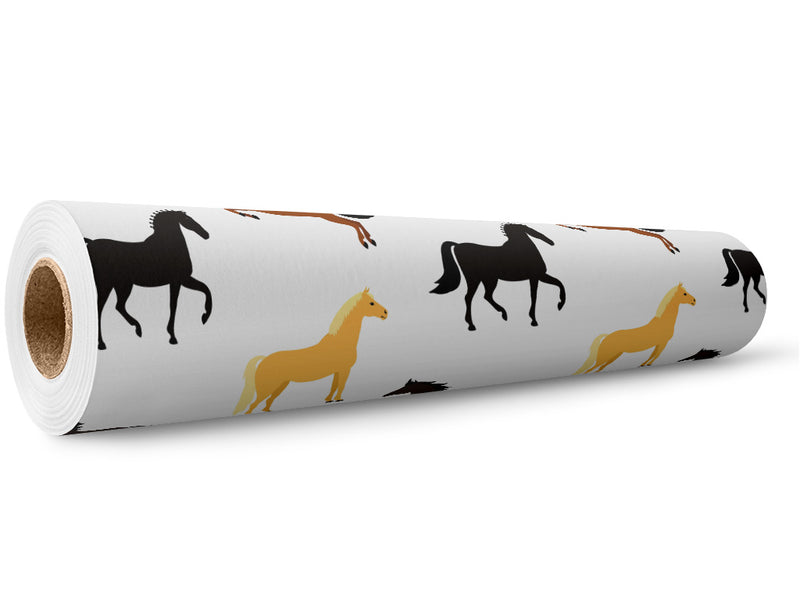 Gallop Ahead Animal Wrap Film Wholesale Roll~Rwraps Series 914 Digitally Printed Vinyl Roll~5