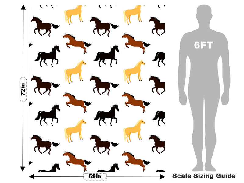 Gallop Ahead Animal Vehicle Wrap Scale~Rwraps Series 914 Gallop Ahead Animal Measurements~1