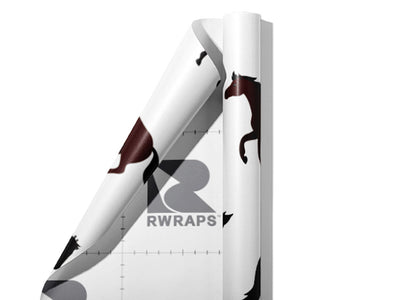 Gallop Ahead Animal Wrap Film Sheets~Rwraps Series 914 Gallop Ahead Animal Scrolled Sheet~3