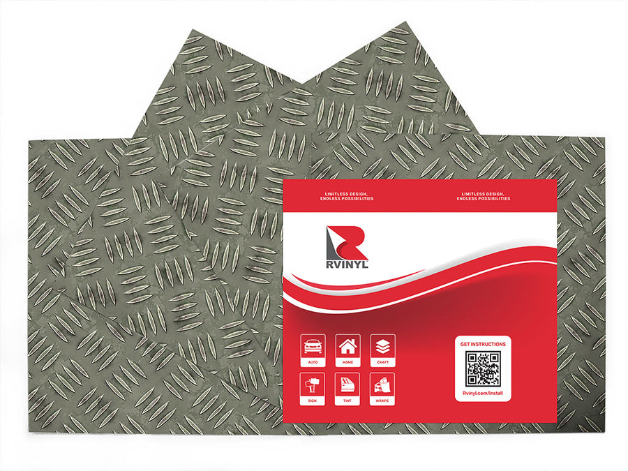 galvanized green diamond plate Craft Vinyl Sheet Pack