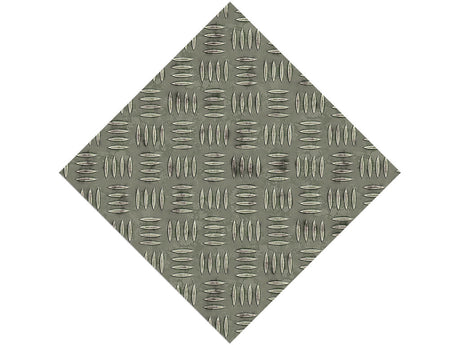 Galvanized Green Diamond Plate Series Custom Printed Wrap Film