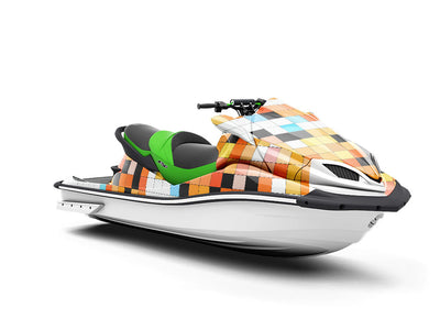 Gamboge Structures Mosaic Jet Ski Vinyl Customized Wrap