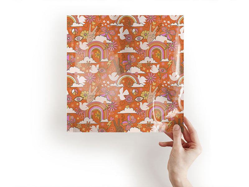 garden birds retro Craft Sheets