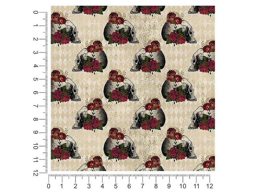garden burials gothic 1ft x 1ft Craft Sheets