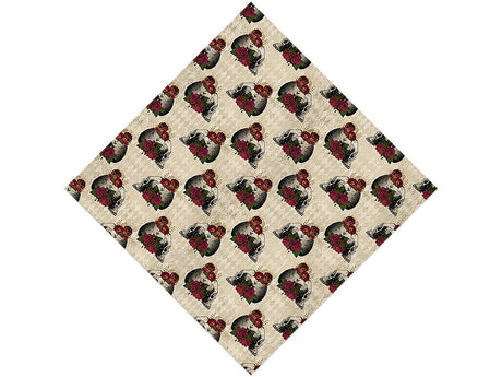 Garden Burials Gothic Vinyl Wrap Pattern