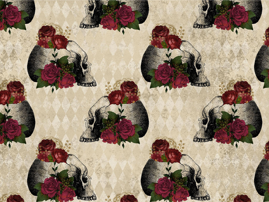Garden Burials Gothic Vinyl Wrap Pattern~Rwraps Series 914 Digitally Printed Vinyl Wrap~0