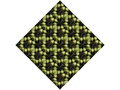 Garden Illusion Floral Vinyl Wrap Pattern