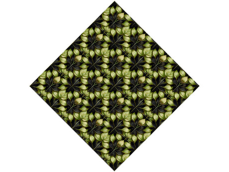 Garden Illusion Floral Vinyl Wrap Pattern
