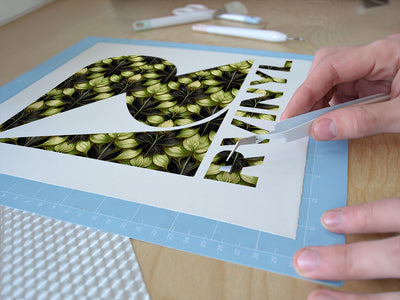 garden illusion floral Easy Weed Craft Vinyl