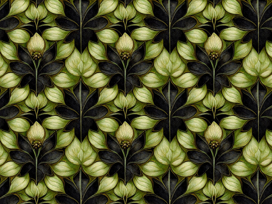 Garden Illusion Floral Vinyl Wrap Pattern~Rwraps Series 914 Digitally Printed Vinyl Wrap~0