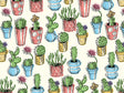 Garden Supply Cacti Vinyl Wrap Pattern~Rwraps Series 914 Digitally Printed Vinyl Wrap~0