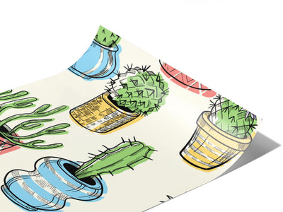 Garden Supply Cacti Vinyl Wraps~Rwraps Series 914 Digitally Printed Vinyl Wrap~0